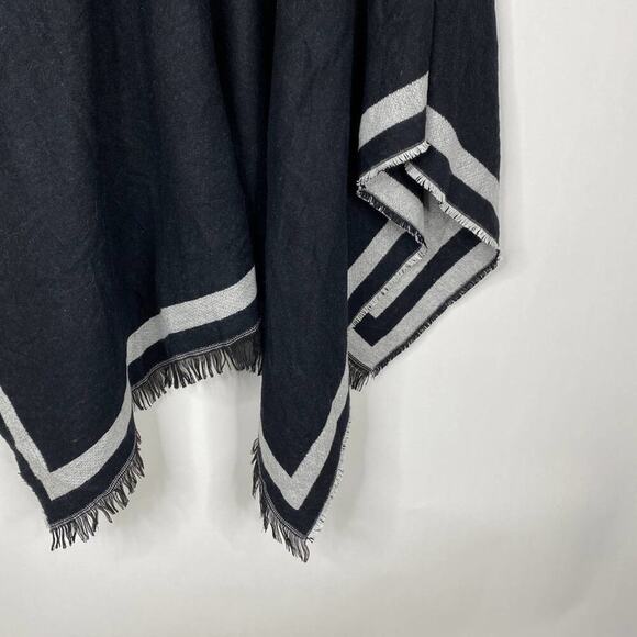 2/$30 NEW Boho Cheetah Ruana Oversized Open Wrap Poncho Blanket Scarf - Picture 13 of 14